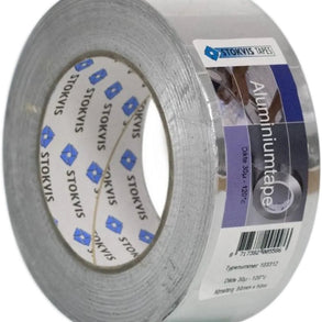 Aluminium tape stokvis | 50mm x 50mtr (voor PIR-platen)