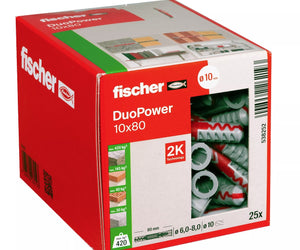 Fischer Duopower 10x80 (25st/ds)