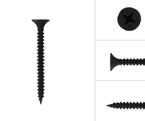 Gipsplaatschroeven Gefosfateerd Staal Fijn Draad 3.5 x 45 mm - 1000 stuks
