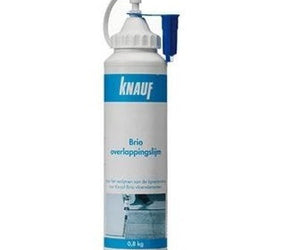 Knauf brio overlappingslijm fles 0,8 kg