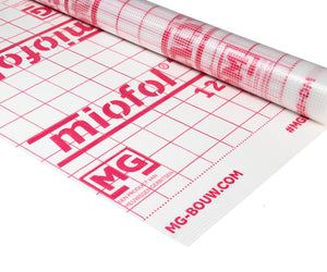 Set Miofol® 125 S l 1.50mx25m ( binnenzijde - dampremmer) + VAST-R Folie Tape basic | 75mm x 25mtr