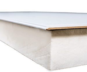 PIR-Afgewerkt - 1290x600x50mm+10mm - Rd 2,27 (0,77m²/pl)