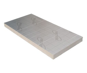 Plaat Recticel Silver PIR - 1200x600x30mm - aluminium cachering - Rd 1.35 (0,72m2)