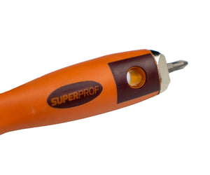 Spachtelmes + schroefbit 150mm