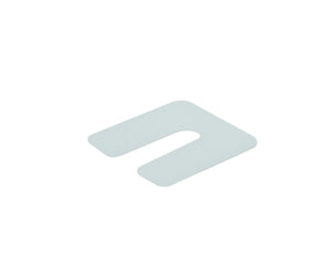 GB Uitvulplaat 1mm Wit (96 stuks)