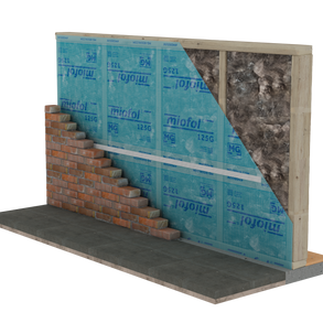 Miofol® 125 G l 1.50mx25m (buitenzijde; dampdoorlatend Sd 0,28m)