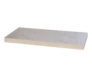 Plaat Recticel Eurofloor PIR - 1200x1200x20mm - aluminium cachering - Rd 0.90 (1,44m²)