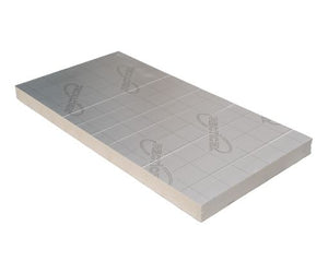 Plaat Recticel Silver PIR - 1200x600x20mm - aluminium cachering - Rd 0.90 (0,72m2)
