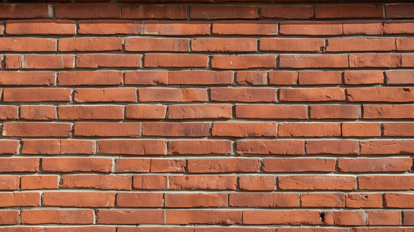 halfsteensverband buitenmuur