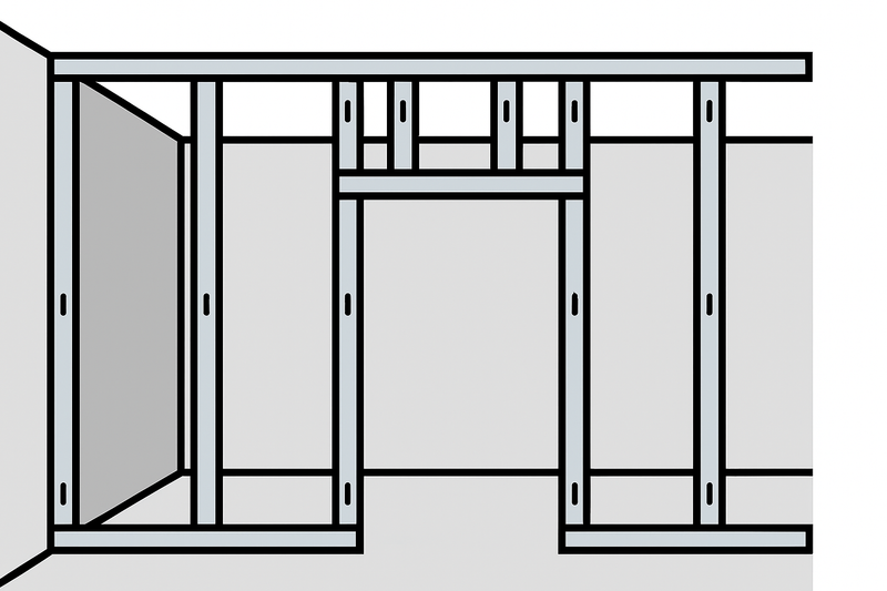 Hoe maak je een Metal Stud voorzetwand?