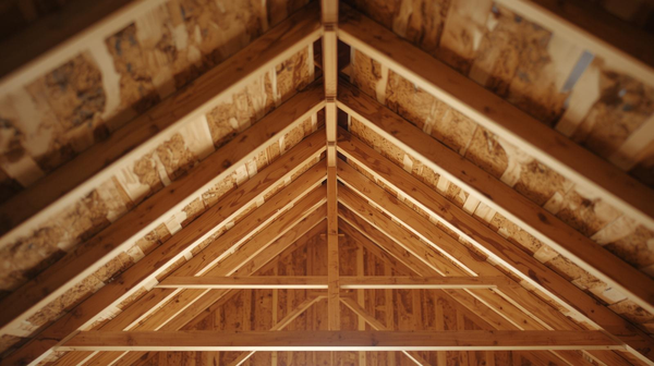 nog niet geïsoleerd schuin dak