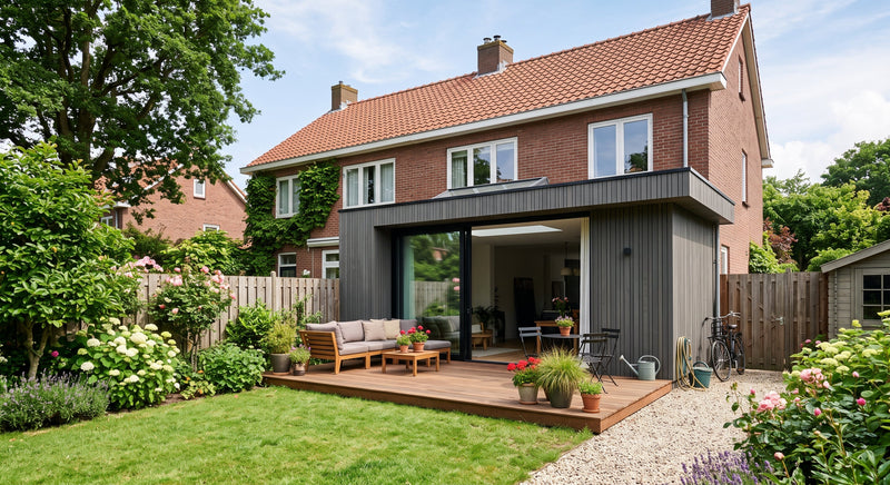 Een aanbouw isoleren