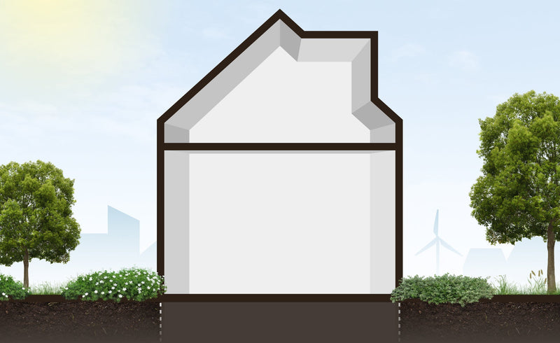 doorsnede van een huis