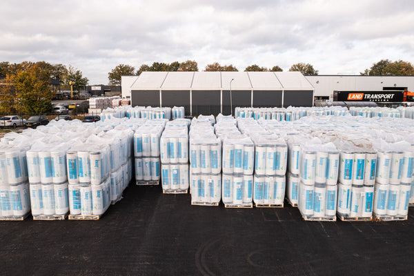 voorraad isolatiemateriaal