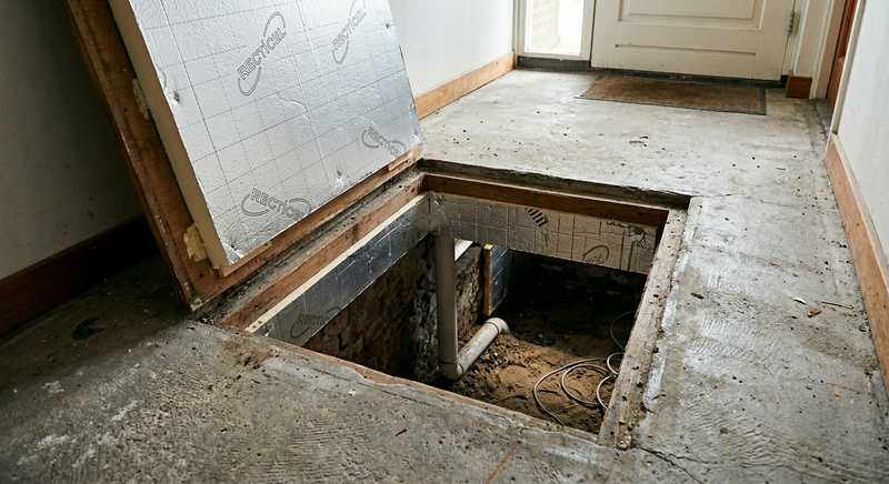 Hoe isoleer je een kruipluik?