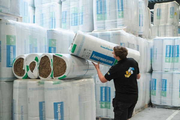 Knauf Naturoll 035 glaswol - 7600x580x90mm - Rd 2.55