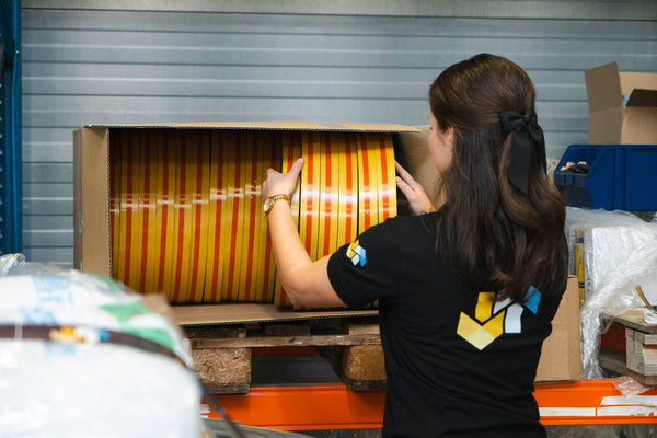 PU celband ZK 30x40mm grijs, rol 5m ten behoeve van Iso-Fit Compleet Zolderisolatiesysteem