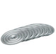 Dakplaatjes 90 mm verzinkt 0.7 mm 100 stuks