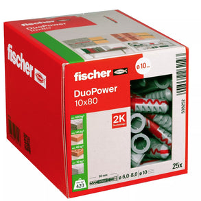 Fischer Duopower 10x80 (25st/ds)