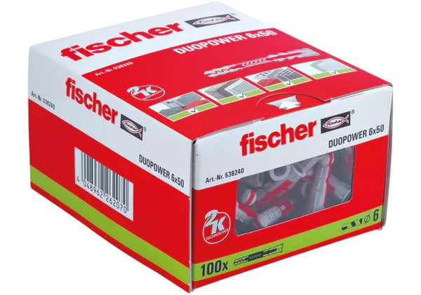 Fischer Duopower 6x50 (100st/ds)