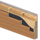 Pak Hemkor Jute Blend - 1200x580x120mm - Rd 3,00 (5pl/pak)