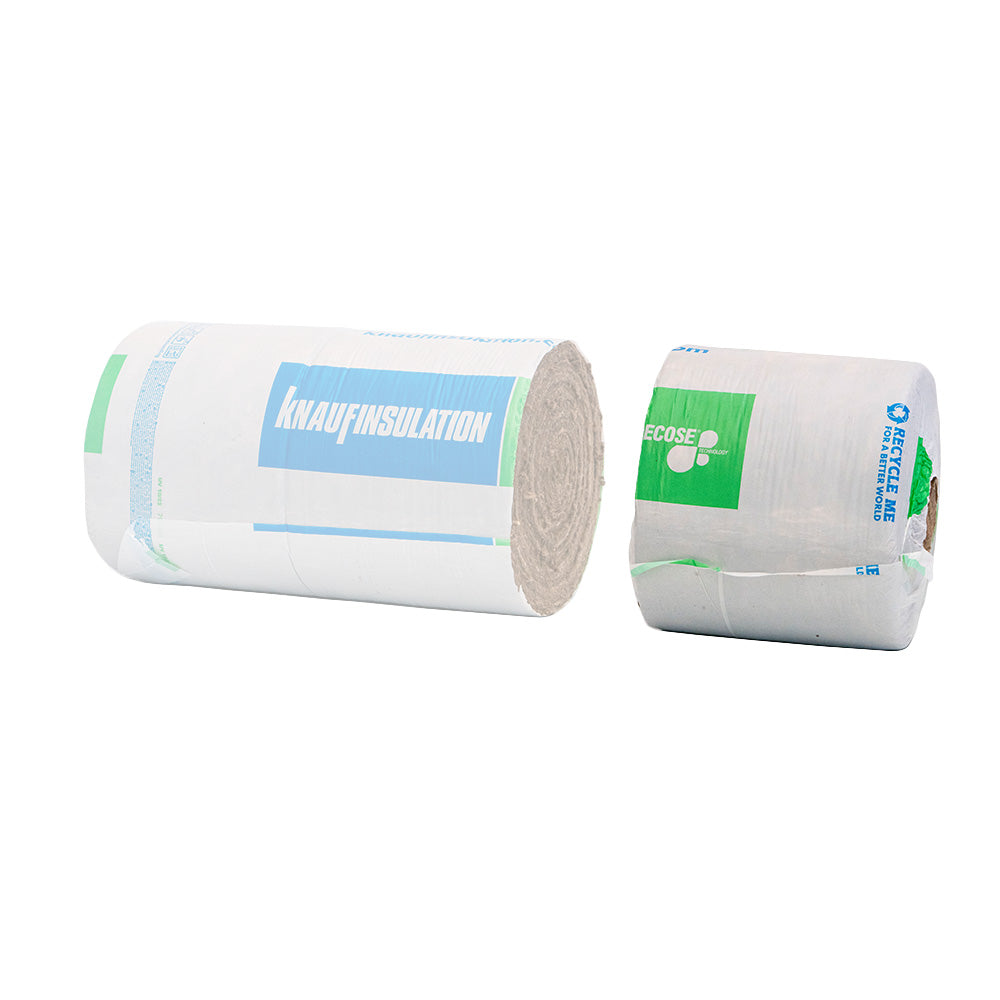 Knauf Naturoll 037 glaswol rol rol - 5600x380x140mm - Rd 3.75 ...