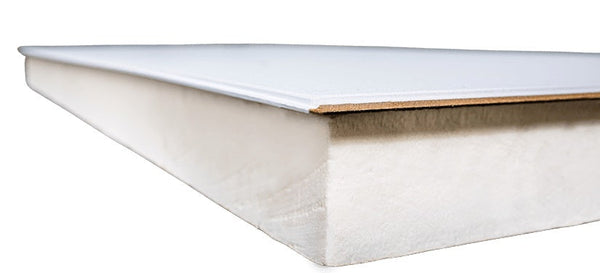 PIR-Afgewerkt - 1290x600x70mm+10mm - Rd 3,18 (0,77m²/pl)