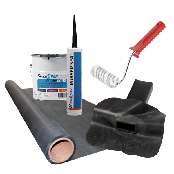 BossCover EPDM compleet pakket  11 - 15 m2