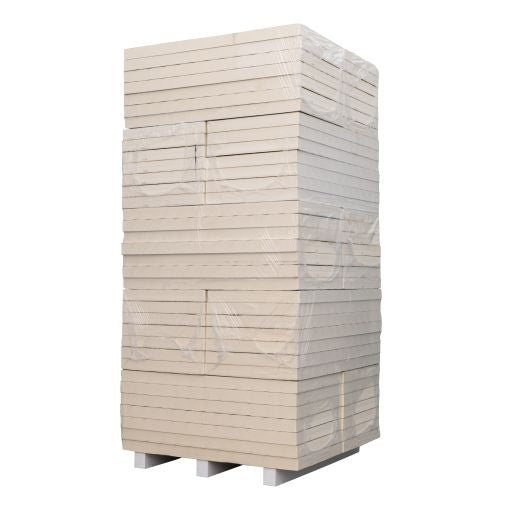 Plaat Recticel Silver PIR - 1200x600x80mm - aluminium cachering - Rd 3.60 (0,72m2)