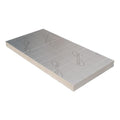 Plaat Recticel Silver PIR - 1200x600x60mm - aluminium cachering - Rd 2.70 (0,72m2)