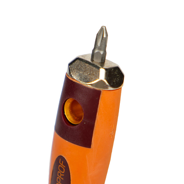 Spachtelmes + schroefbit 150mm