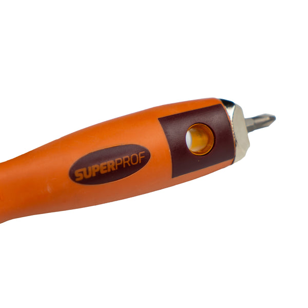 Spachtelmes + schroefbit 150mm