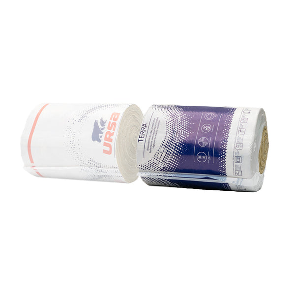 URSA URSAROLL glaswol spijkerflens - 12000x600x60mm - Rd 1.50