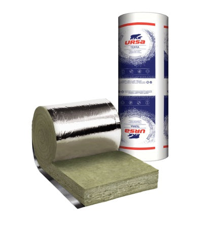 URSA URSAROLL glaswol spijkerflens - 6000x450x120mm - Rd 3.00