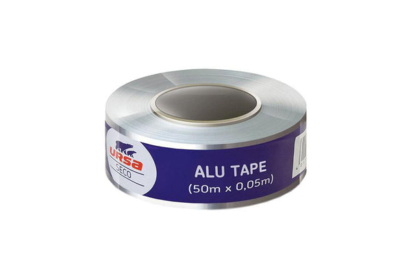 URSA Aluminium tape | 50mm x 50mtr (voor spijkerflens)