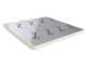 Plaat Recticel Silver PIR Afschot 1200x1200x90-100mm - aluminium cachering - Rd 4.30 (1,44m²)
