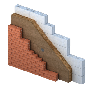 Pallet Knauf Smart Cavity 031 glaswol - 1250x600x160mm - Rd 5,15 (3pl/pak)