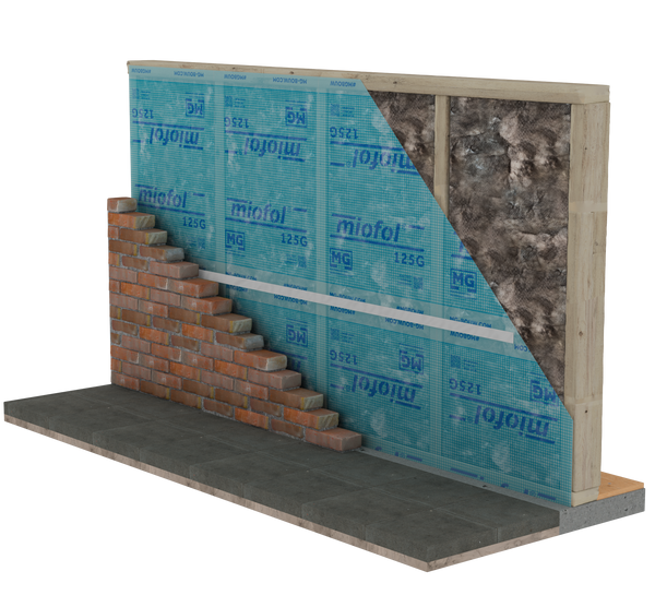 Miofol® 125 G l 1.50mx25m (buitenzijde; dampdoorlatend Sd 0,28m)