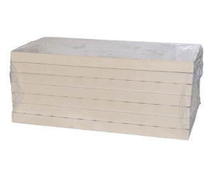 Pak Recticel Silver PIR - 1200x600x100mm - aluminium cachering -  Rd 4.50 (5pl/pak)