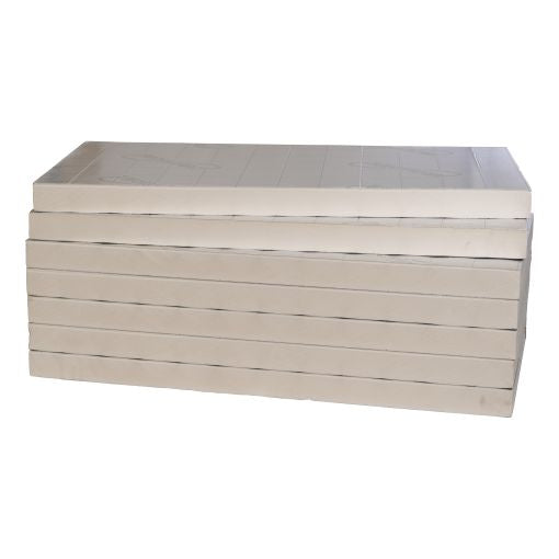 Pak Recticel Silver PIR - 1200x600x100mm - aluminium cachering -  Rd 4.50 (5pl/pak)