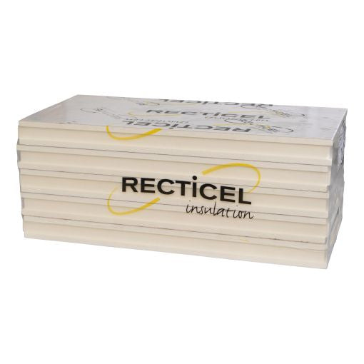 Recticel Eurowall PIR - 1200x600x82mm - aluminium cachering (tand en groef) - Rd 3.70 (6pl/pak)