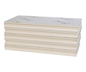 Recticel Eurowall PIR - 1200x600x95mm - aluminium cachering (tand en groef) - Rd 4.30 (5pl/pak)
